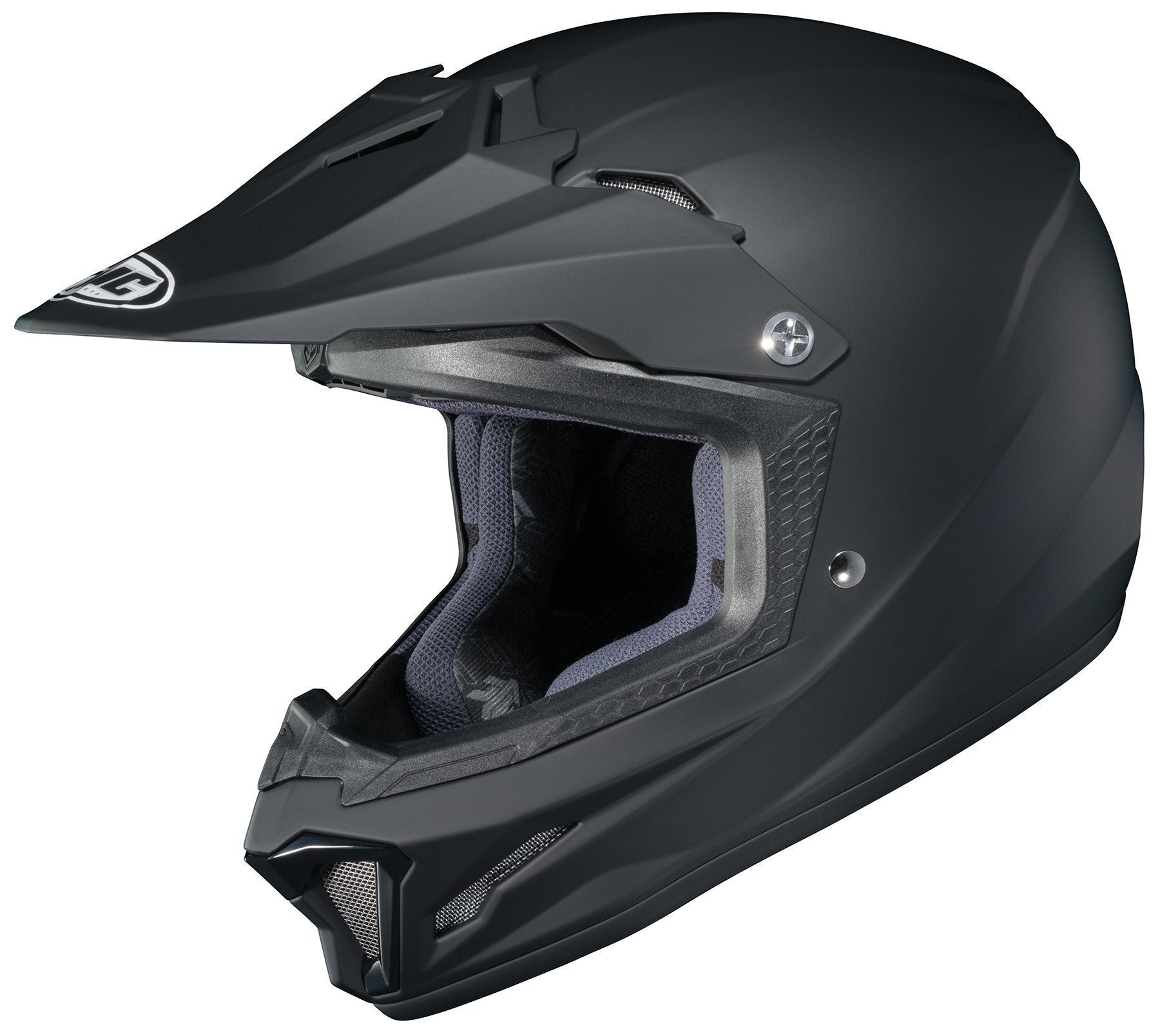 All black dirt bike helmet deals