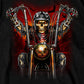 Hot Leathers GMS1551 Men's Black Skull Rider Printed T-Shirt