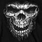 Hot Leathers GMT3202 Men’s Black and White Shredder Skull Tank Top Shirt