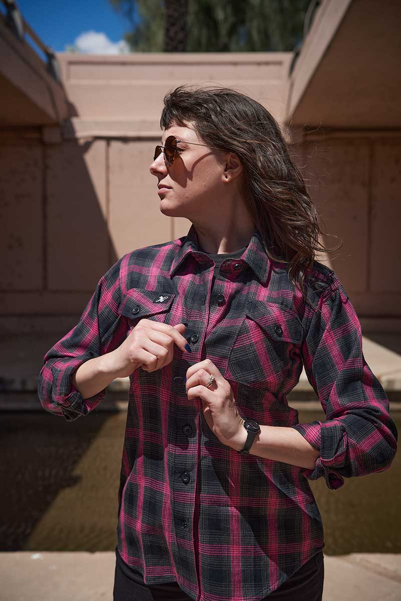 Women's Flannel Long-Sleeve Shirt | Beige | 2XS | Uniqlo US