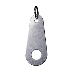 Milwaukee Leather MLB9055 Silver Hanger for Motorcycle Bells | Key Chain Accessory for Bikers