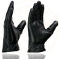 Milwaukee Leather SH234 Men's Black Thermal Lined Leather Motorcycle Hand Gloves W/ Sinch Wrist Closure