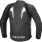 Alpinestars Men’s GP Plus R v3 Airflow Black, Grey and White Leather Jacket