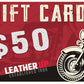 Leatherup Digitial Gift Card