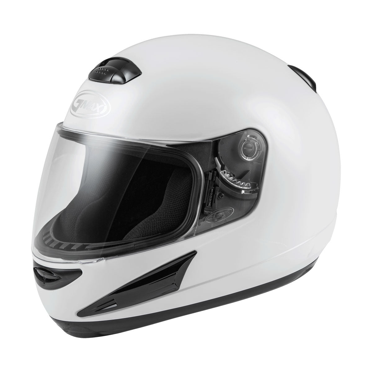 Close Out GMax 72-5731 GM-38 Full-Face White Motorcycle Helmet