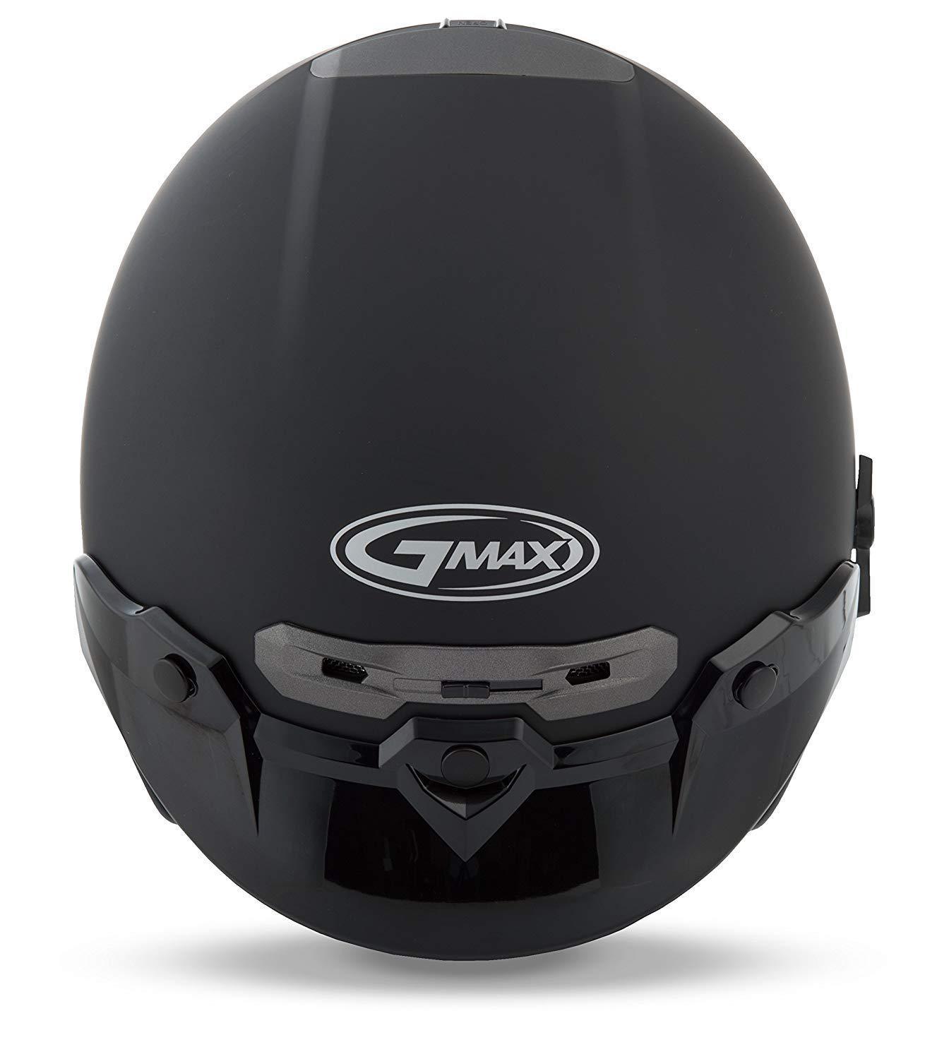 GMax GM32 Matte Black Open Face Helmet