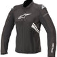 Alpinestars Women’s Stella T-GP Plus R v3 Airflow Black and White Textile Jacket