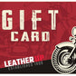 Leatherup Digitial Gift Card