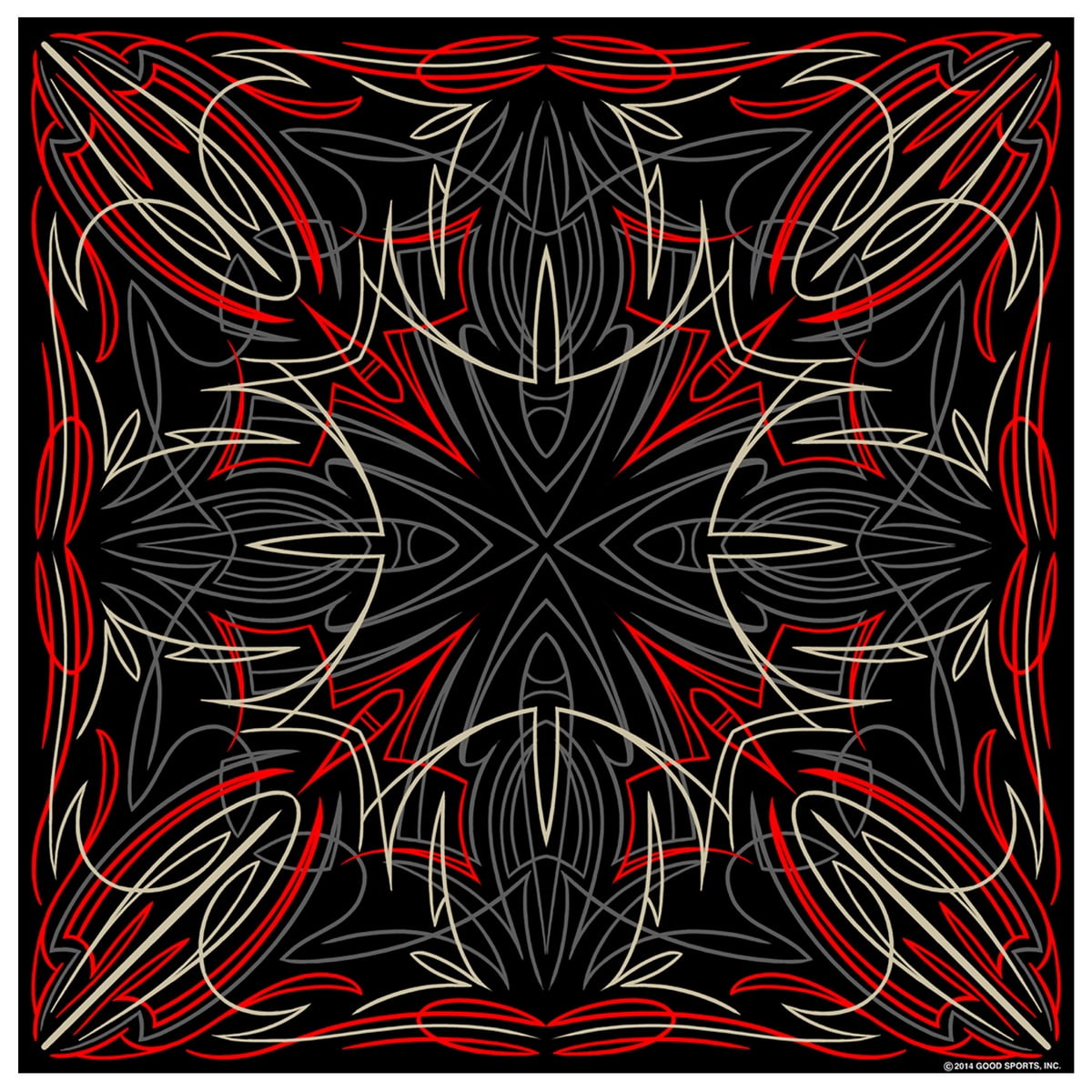 Hot Leathers BAB1074 Pinstripe Bandana