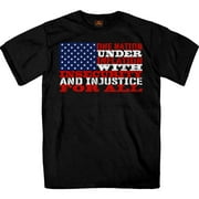 Hot Leathers GMS1531 Men's Black 'One Nation Under Inflation' T-Shirt