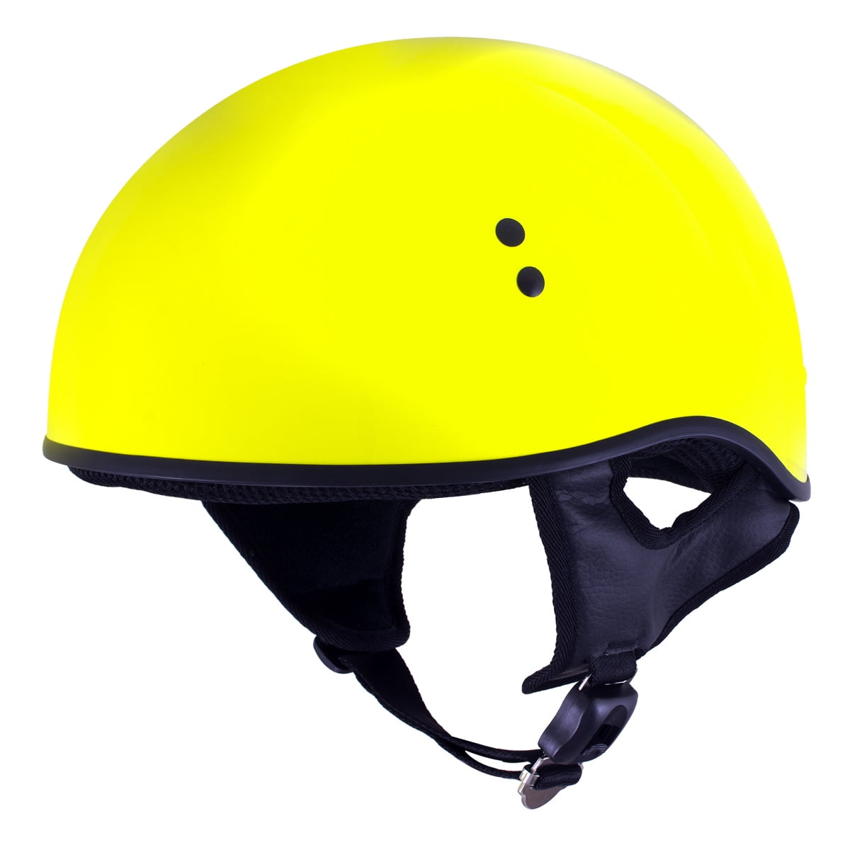 Small bright yellow hot women's helmet