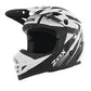 ZOX ST-1563V2 ‘Rush V2’ White and Black Motocross Helmet