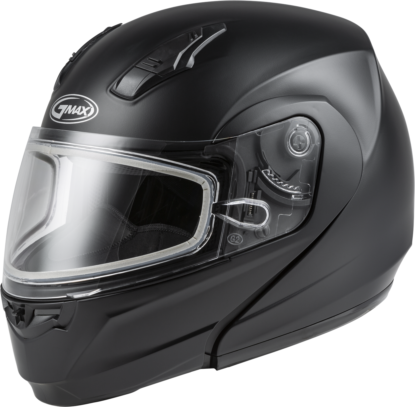 Gmax 72-5903 MD-04S Modular Snow Helmet Matte Black