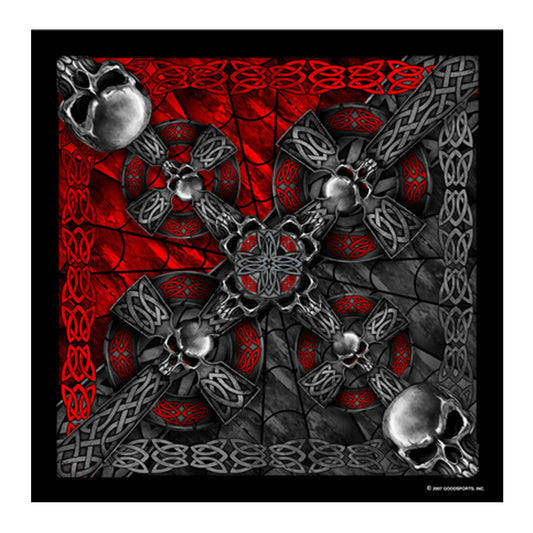 Hot Leathers BAB1010 Celtic Cross Bandana