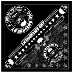 Hot Leathers BAB1051 2nd Amendment America's Original Homeland Security Bandana