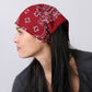 Hot Leathers BAP1011 Classic Burgundy Paisley Bandana