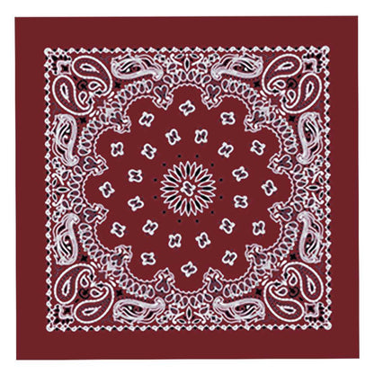 Hot Leathers BAP1011 Classic Burgundy Paisley Bandana