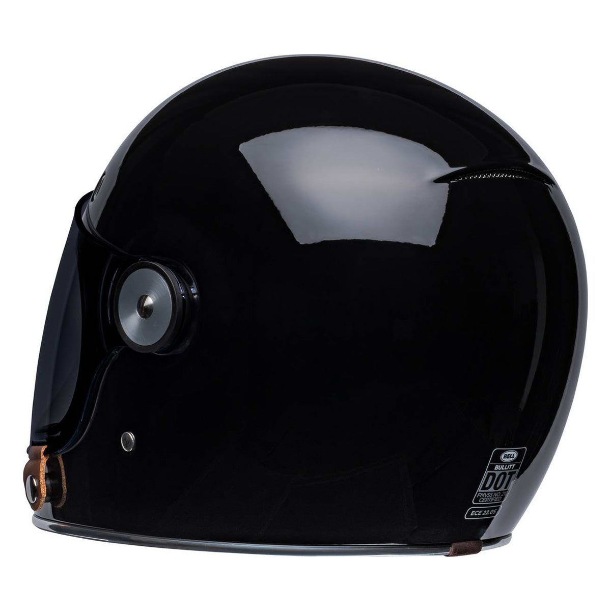 Bell Bullitt Modern Classic Solid Gloss Black Full-Face Helmet