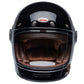 Bell Bullitt Modern Classic Solid Gloss Black Full-Face Helmet