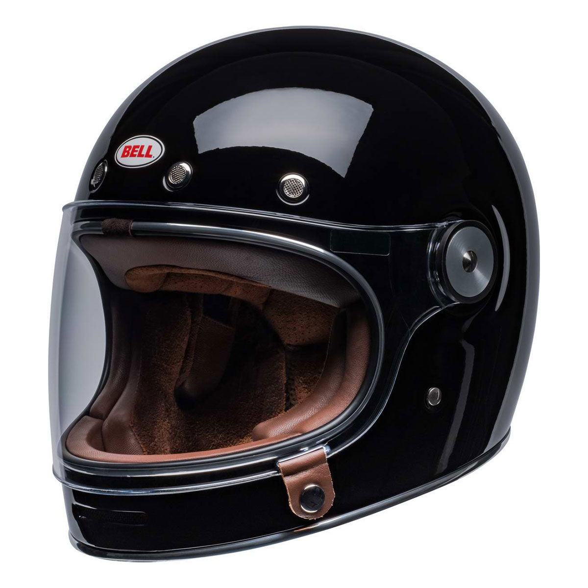 Bell Bullitt Modern Classic Solid Gloss Black Full-Face Helmet