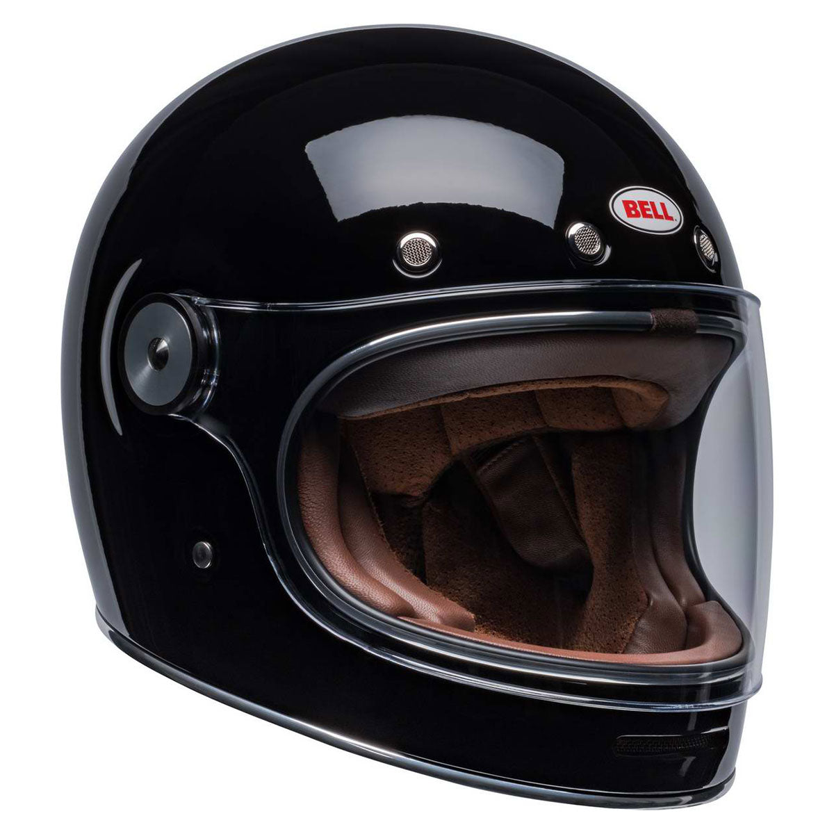 Bell Bullitt Modern Classic Solid Gloss Black Full-Face Helmet