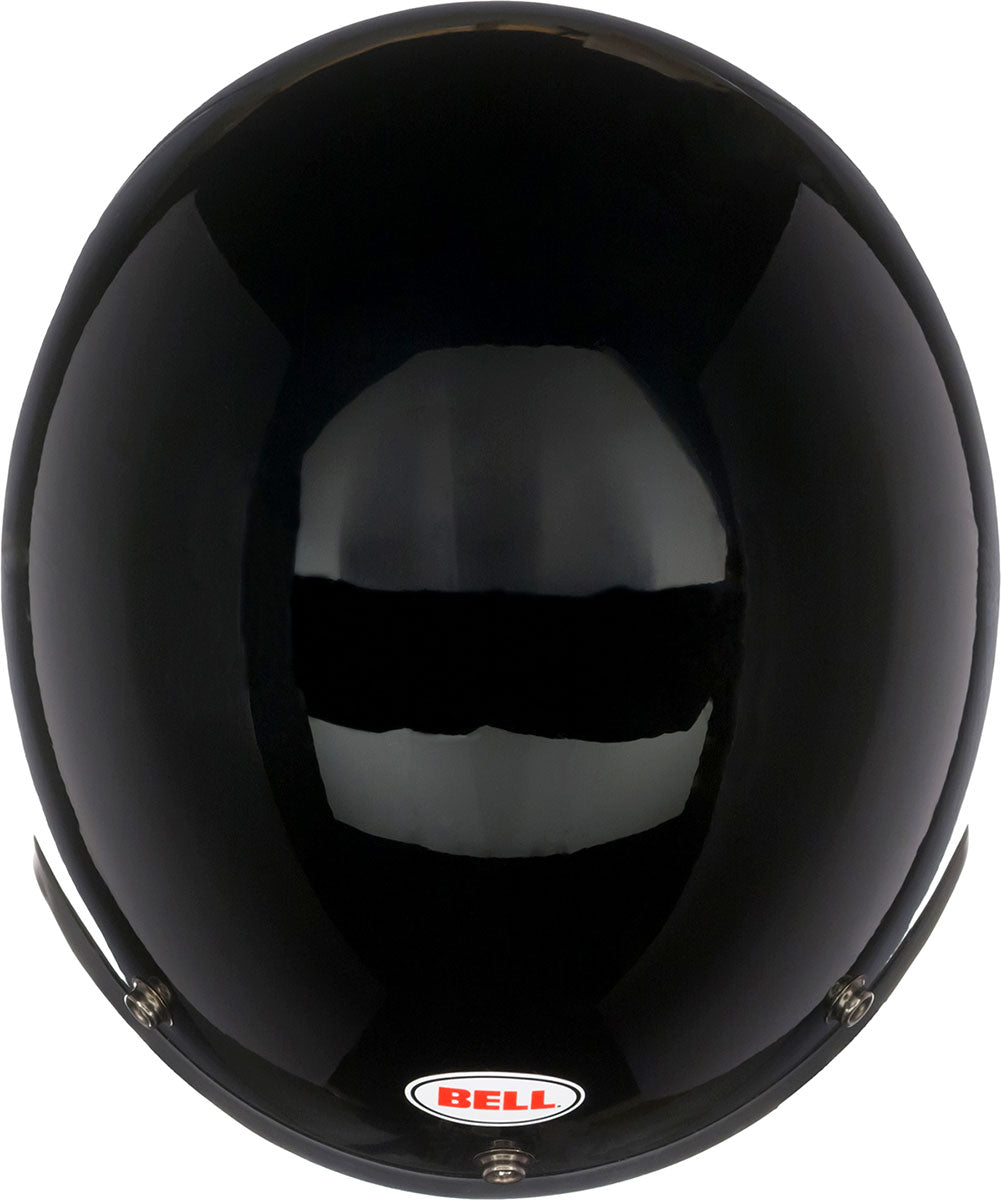 Bell Custom 500 Solid Black Open Face Helmet