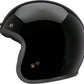 Bell Custom 500 Solid Black Open Face Helmet