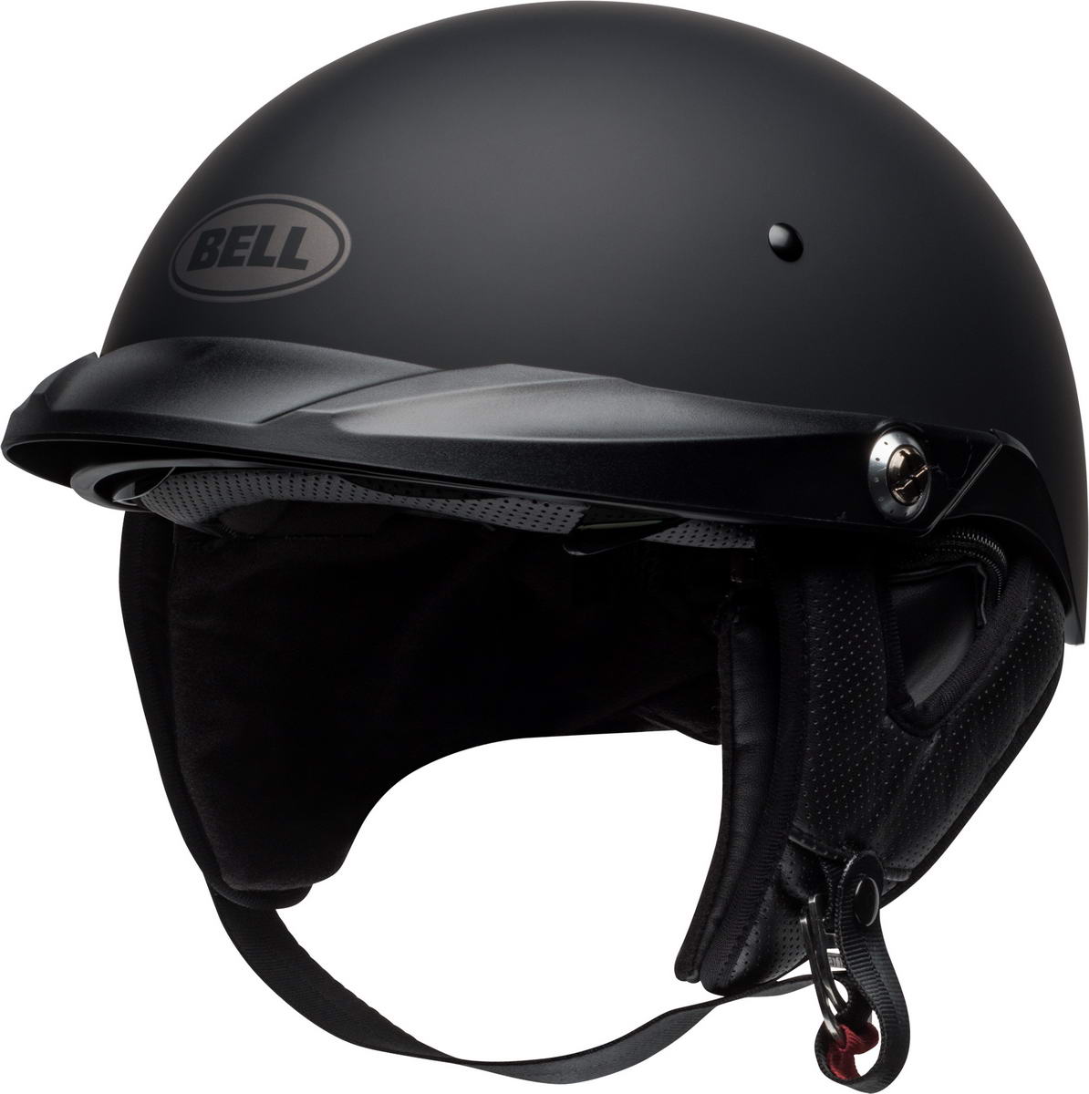 Bell Pit Boss Matte Black Half Helmet