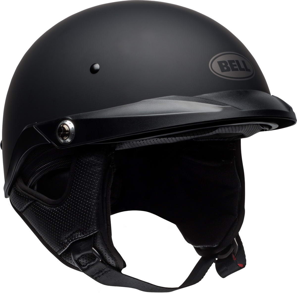 Bell Pit Boss Matte Black Half Helmet