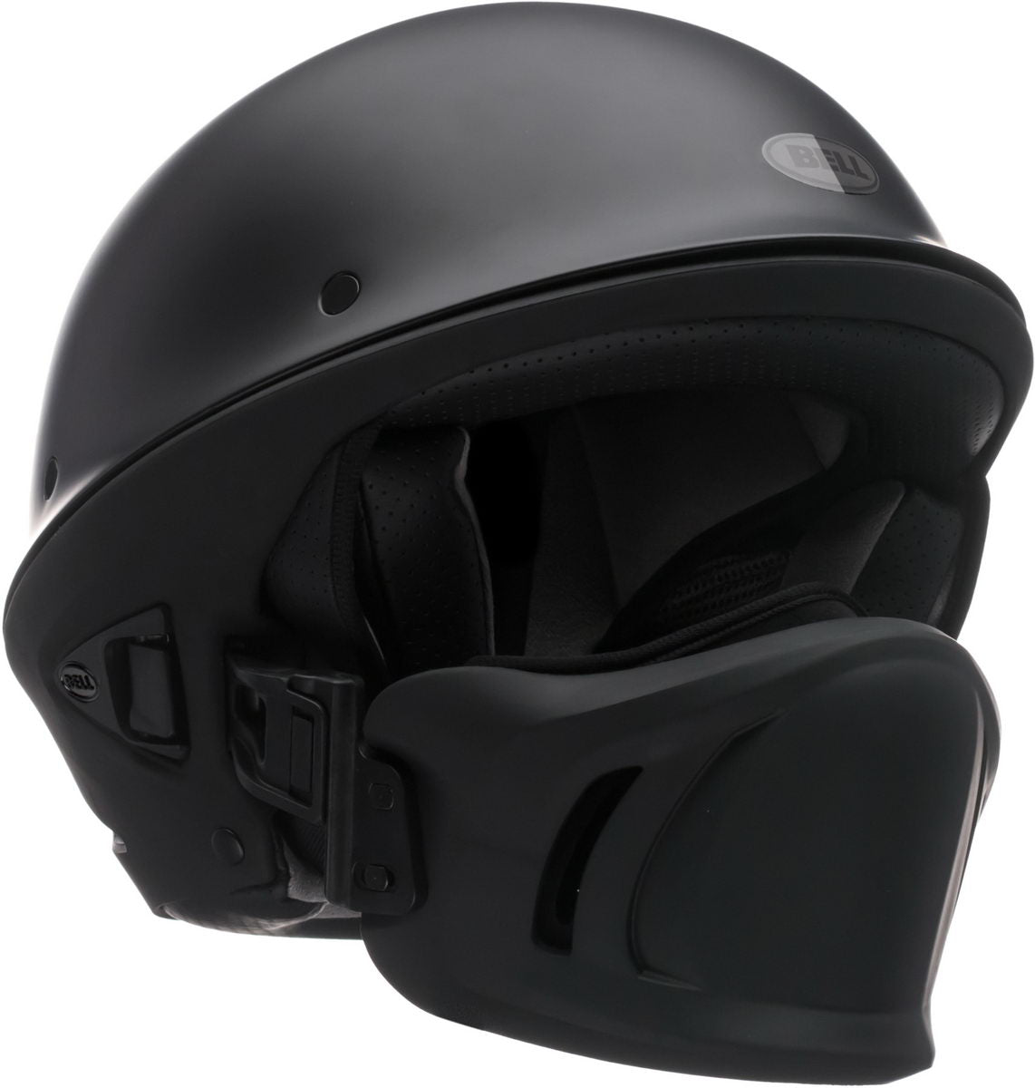 Close Out Bell Rogue 'Built Bell Tough. Innovative Muzzle' Matte Black Half Helmet Size Small