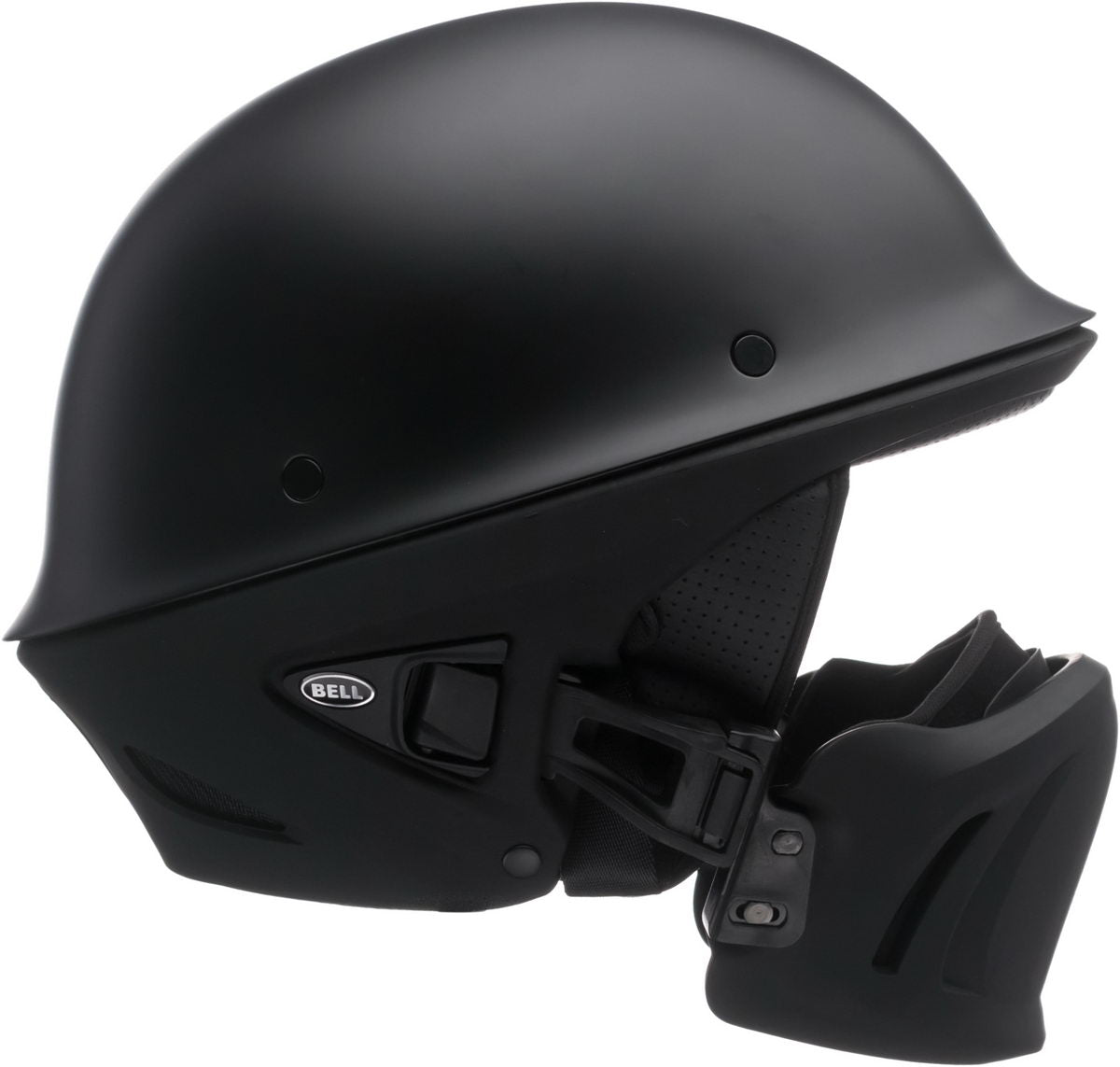 Close Out Bell Rogue 'Built Bell Tough. Innovative Muzzle' Matte Black Half Helmet Size Small