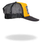 Hot Leathers CYA1005 Official Cycle Source Magazine Logo Gold and Black Snapback Trucker Hat