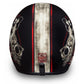 Close Out Daytona Helmets DC6-BFS ‘Cruiser’ Built For Speed Dull Black  ¾ Open Face Helmet