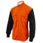 NexGen DM3333 Men's Orange with Black Long Sleeve Button Down Shirt