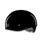 Close Out Daytona Helmets DS8-A ‘Skull Cap' Gloss Black Half Face Helmet with Inner Shield