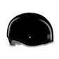 Close Out Daytona Helmets DS8-A ‘Skull Cap' Gloss Black Half Face Helmet with Inner Shield