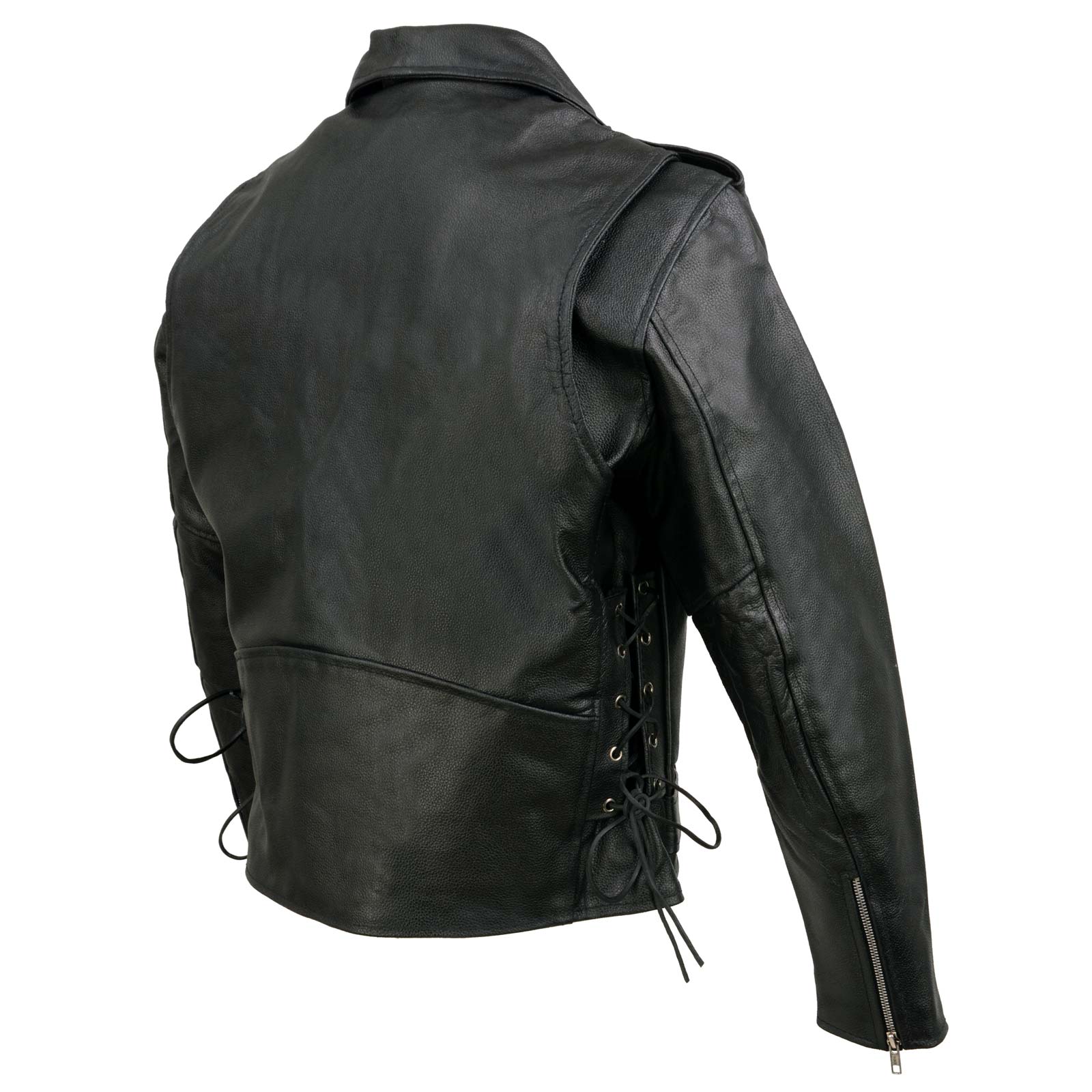 Event Leather Men's Classic Side Lace *Pre-Patched* Vest (23 Patches)  **ELM3920
