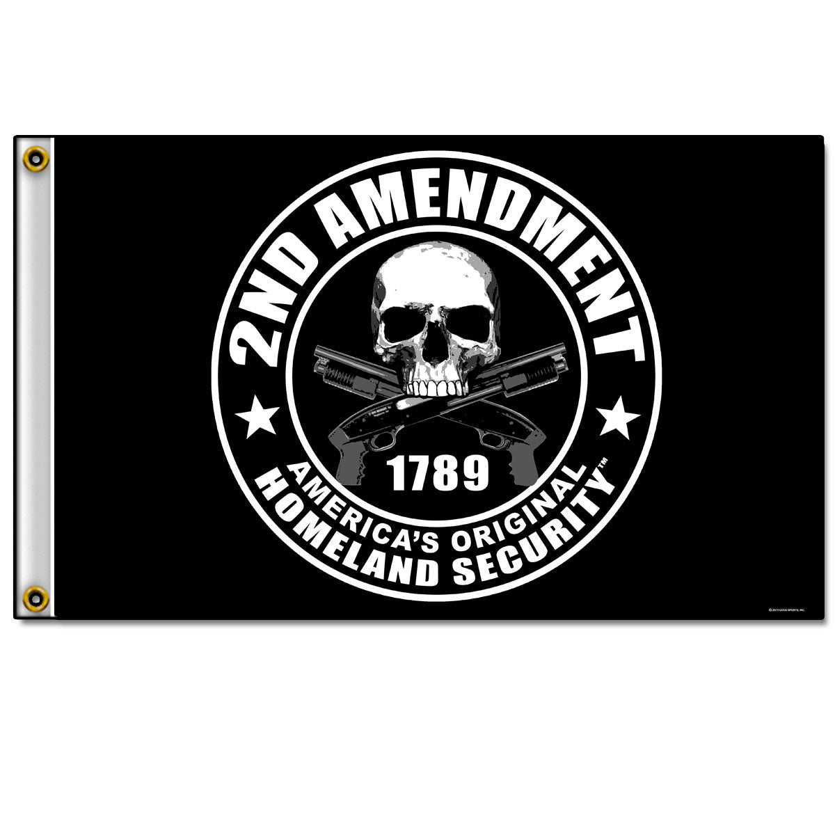 Hot Leathers FGA1043 2nd Amendment Flag