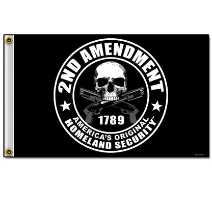 Hot Leathers FGA1043 2nd Amendment Flag