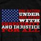 Hot Leathers GMS1531 Men's Black 'One Nation Under Inflation' T-Shirt