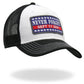 Hot Leathers Black And White Never Forget 9-11 Trucker Hat GSH1047