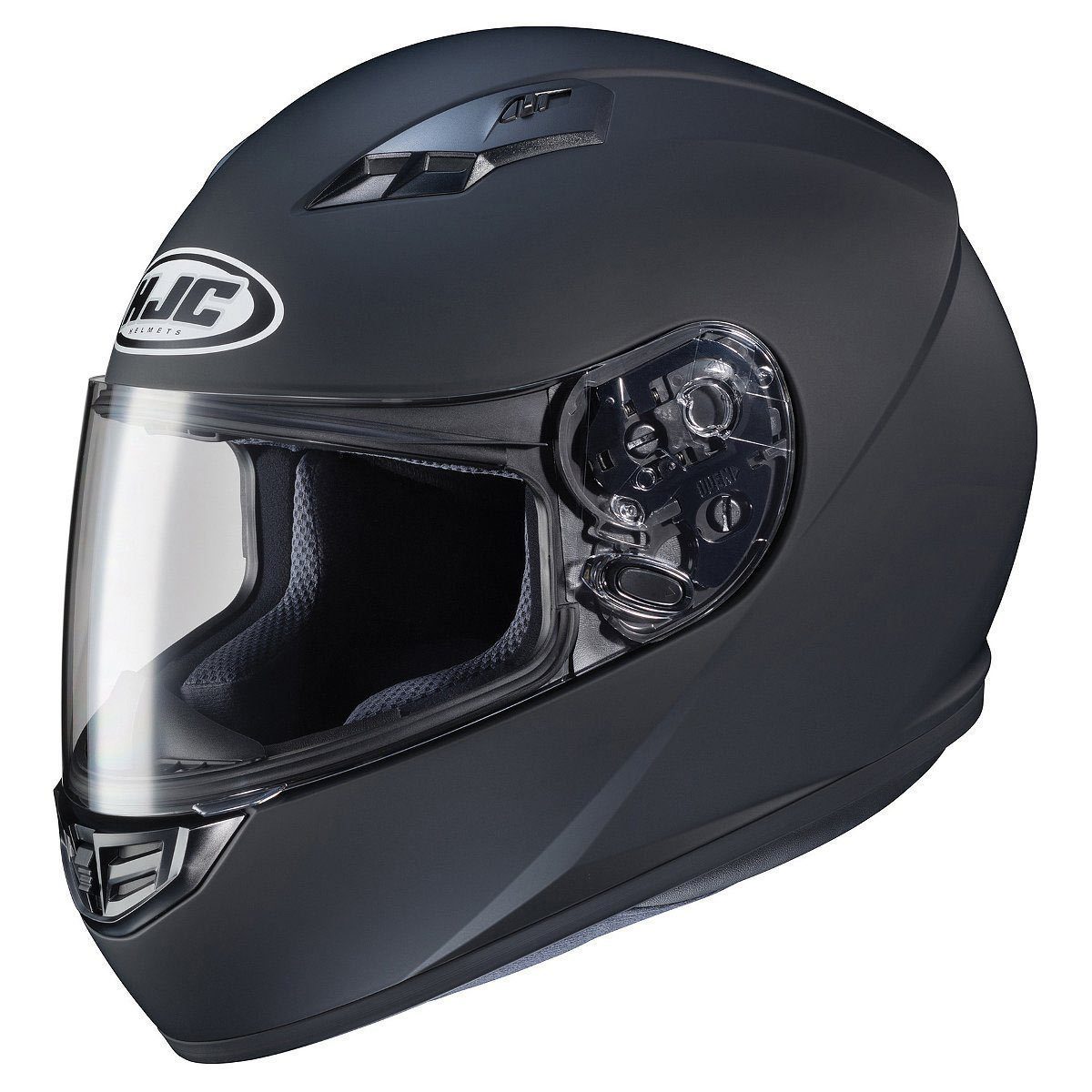 Close Out HJC CS-R3 Matte Black Full Face Motorcycle Helmet -Size X-Small