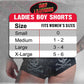 Hot Leathers PTB7397 Limited Edition Boy Shorts