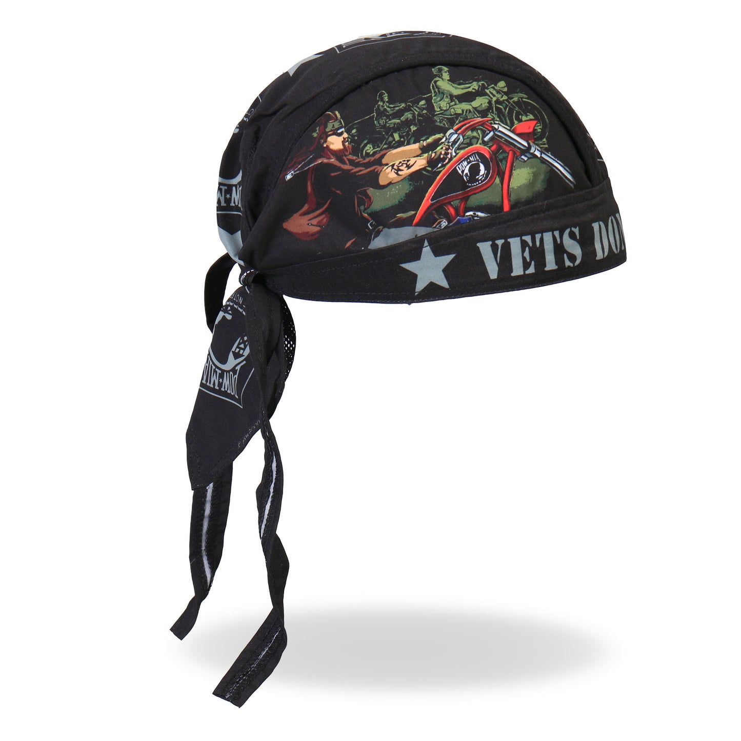 Hot Leathers HWH1015 Commemorative Veteran Headwrap