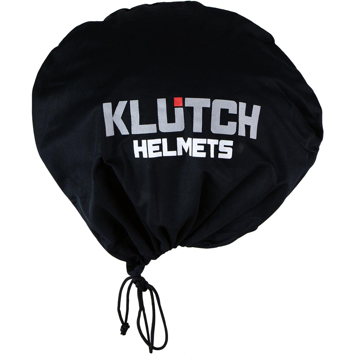 Klutch K-3 'Cruise' Gloss Black Half Face Motorcycle Helmet with Snap On Visor