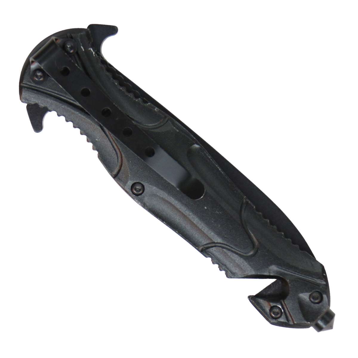 Hot Leathers Leaf Shape Matte Tactical Knife KNA1164