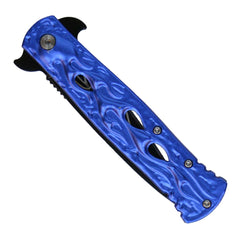 Hot Leathers Blue Flame Stiletto Knife KNA1171