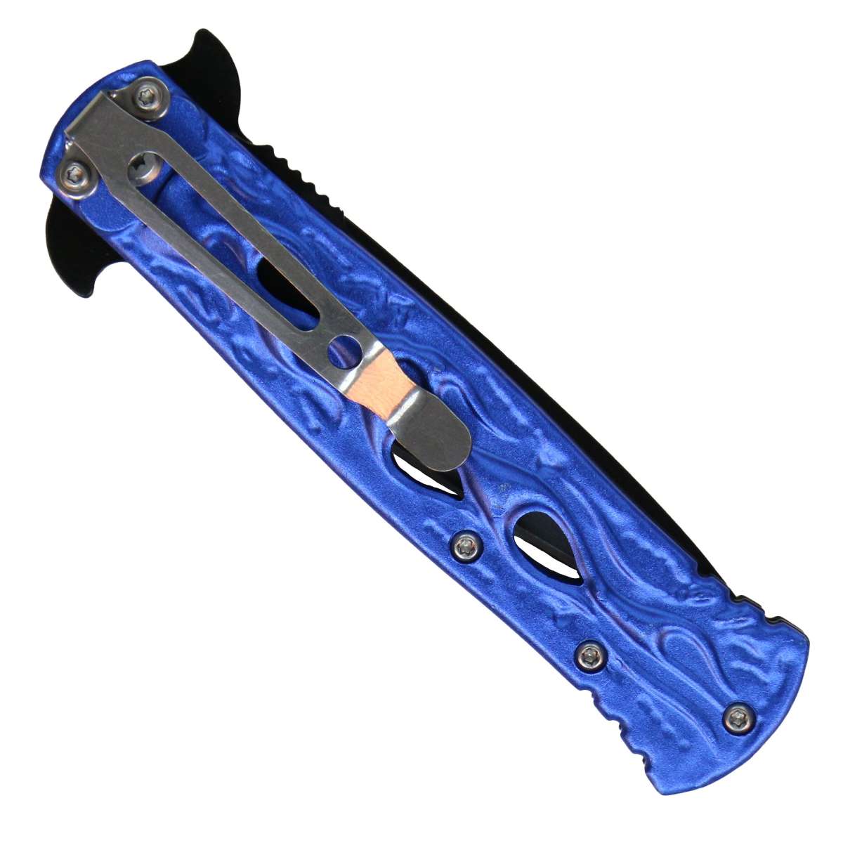 Hot Leathers Blue Flame Stiletto Knife KNA1171