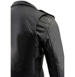 Milwaukee Leather LKM1781 Men's The Legend Classic Brando Black Premium Leather Motorcycle Jacket w/ Quilted Liner