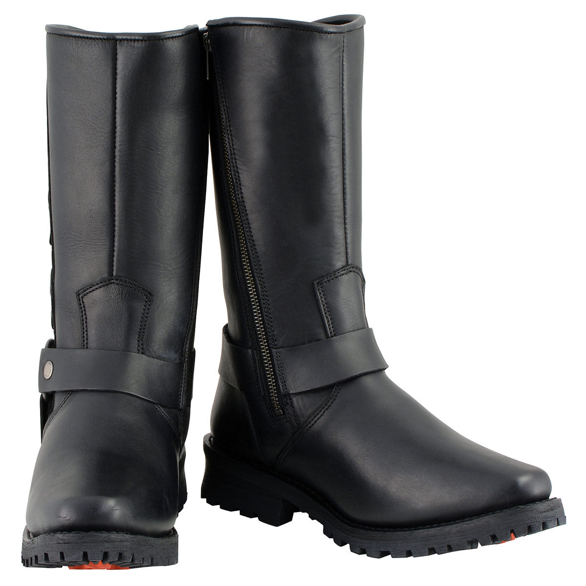 Non leather motorcycle fashion boots